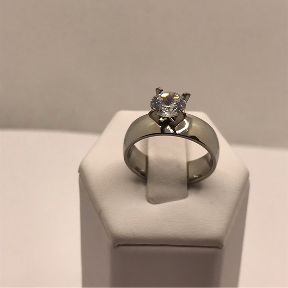 Sophia Silver Bridal Wedding Band - Picture 5 of 8